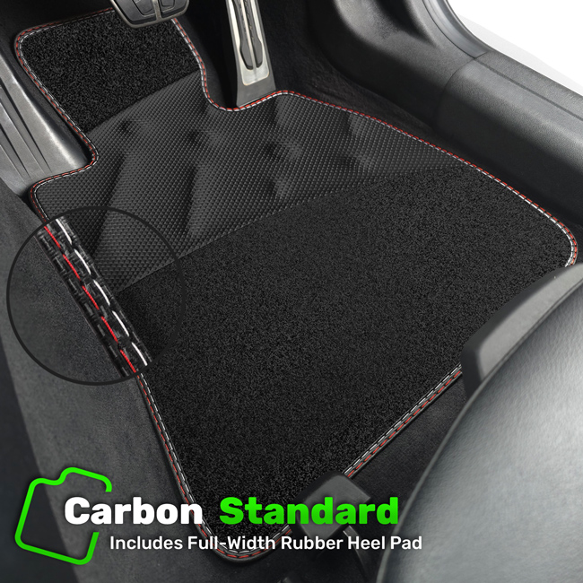 To fit ID Buzz (1PC SINGLE PASS) Carbon Car Mats 2022 - Present
