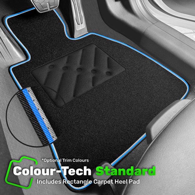 To fit Suzuki Grand Vitara 3 Door (SWB) (2000 - 2005) Colour-Tech Car Mats